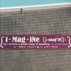 Imagine Definition Sign